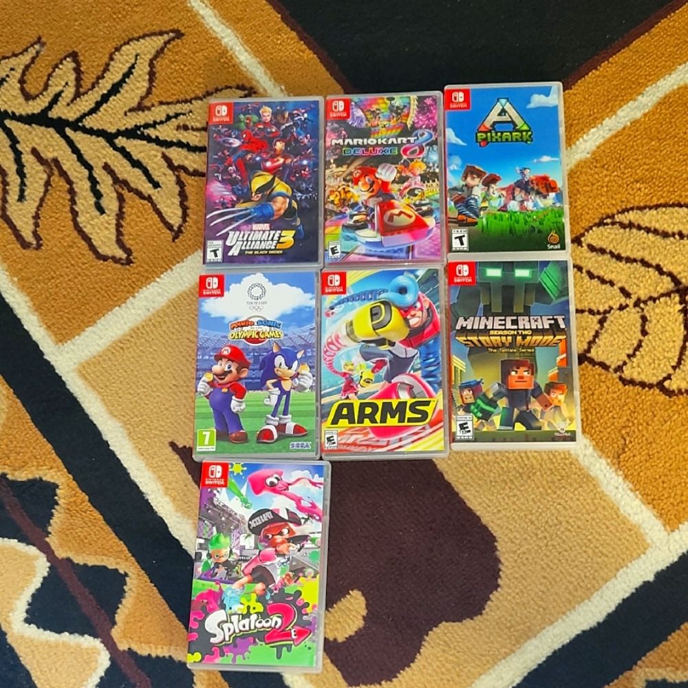 nintendo switch game lot